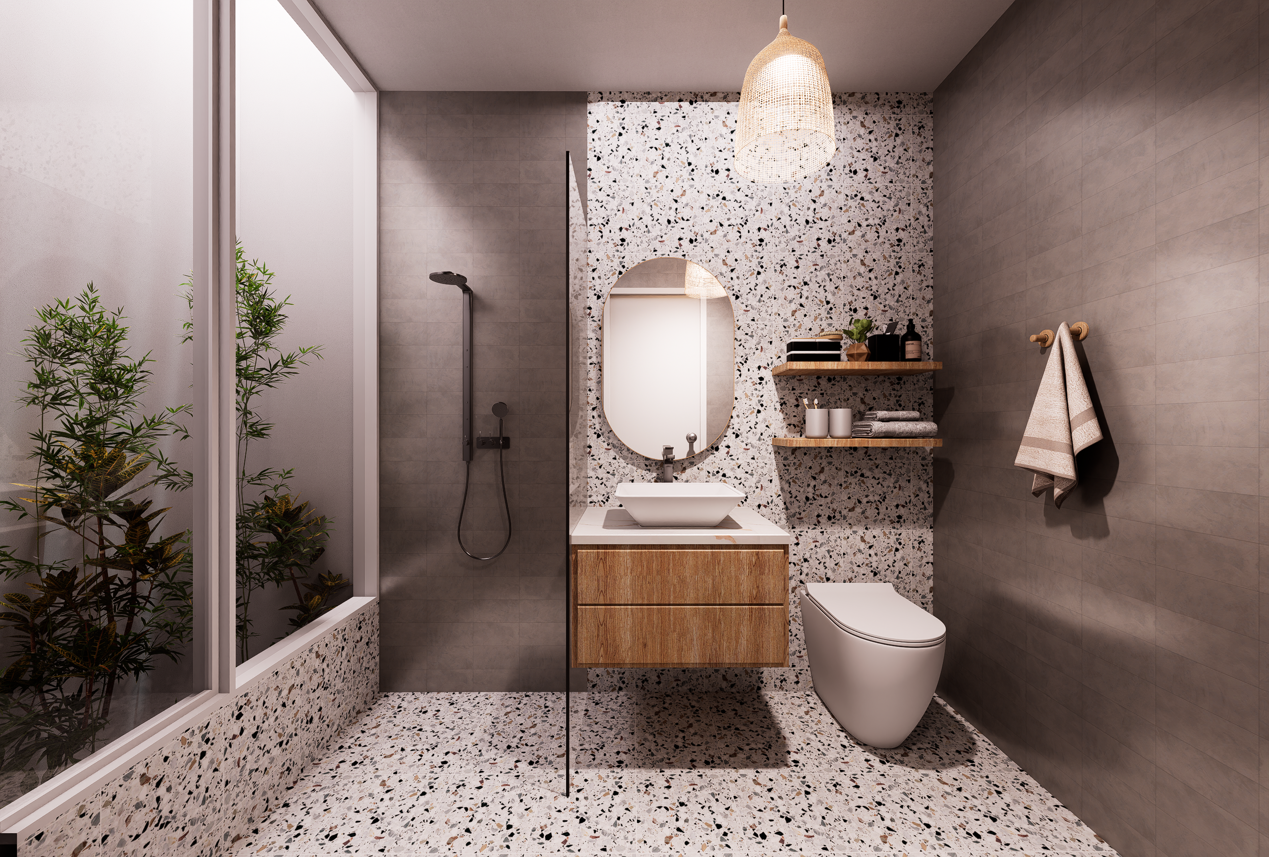 Baño dormitorio